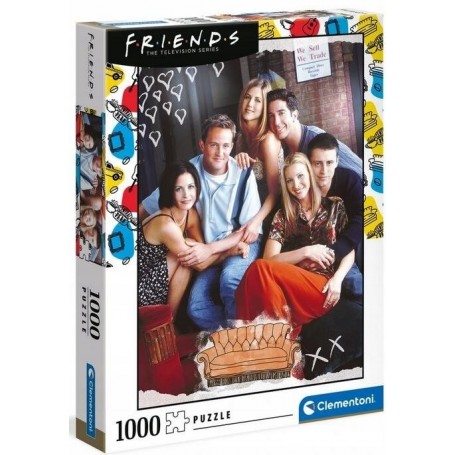 Puzzle Clementoni Friends de 1000 Piezas Clementoni - 1