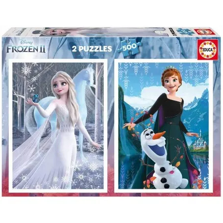 Puzzle Educa Frozen 2 de 2 x 500 Piezas Puzzles Educa - 1