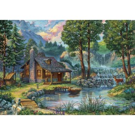 Art Puzzle Casa de Cuento de Hadas de 1000 Piezas Art Puzzle Casa de Cuento de Hadas de 1000 Piezas Art Puzzle - 1