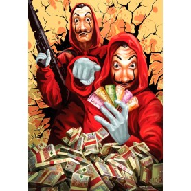 Art Puzzle La Casa de Papel: Plan Perfecto de 1000 Pzs Art Puzzle La Casa de Papel: Plan Perfecto de 1000 Pzs Art Puzzle - 1