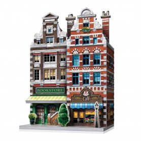 Puzzle 3D Wrebbit 3D Colección Urbania Cafeteria de 285 Piezas Puzzle 3D Wrebbit 3D Colección Urbania Cafeteria de 285 Piezas Wrebbit 3D - 1