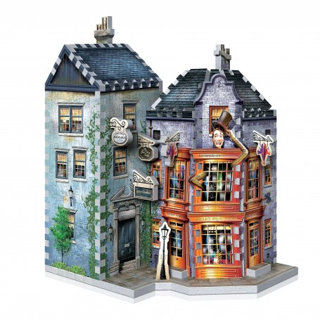 Puzzle 3D Wrebbit 3D Harry Potter Sortilegios Weasley de 285 Piezas
