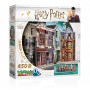 Puzzle 3D Wrebbit 3D Harry Potter Callejón Diagon de 450 Piezas