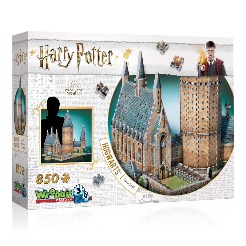 Puzzle lenticolare Prime 3D Harry Potter Hogwarts 32515