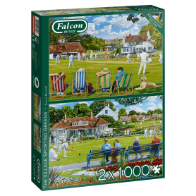 Puzzle Falcon DÃa de Deporte 2 x 1000 Piezas Puzzle Falcon DÃa de Deporte 2 x 1000 Piezas Falcon - 1