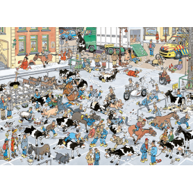 Puzzle Jumbo Feria de Ganado de 1000 Piezas Puzzle Jumbo Feria de Ganado de 1000 Piezas Jumbo - 1