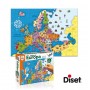 Puzzle Diset Países de Europa 125 Piezas Diset - 2