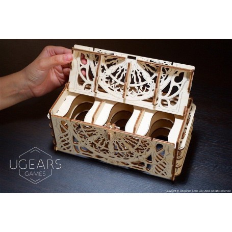 Ugears - Caja De Almacenamiento De Cartas - Maquetas - kubekings.com