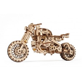 Ugears - Moto Scrambler Ugr-10 Con Sidecar Ugears - Moto Scrambler Ugr-10 Con Sidecar Ugears Models - 1