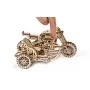 Ugears - Moto Scrambler Ugr-10 Con Sidecar Ugears Models - 10