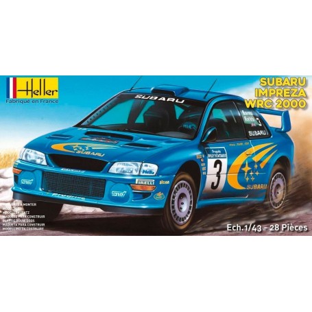 Subaru Impreza Wrc'00 - Maquetas De Coches - Heller Heller - 1