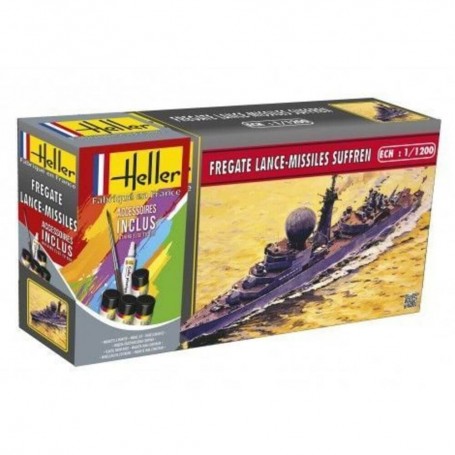 La fragata de misiles Suffren - Maquetas De Barcos - Heller Heller - 1