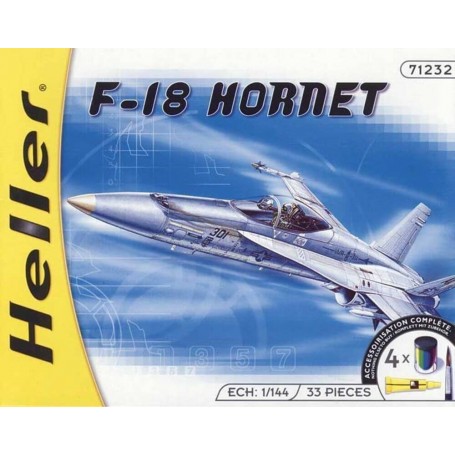 F-18 Hornet - Maquetas De Aviones - Heller Heller - 1