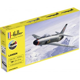 Saab 32 Lansen - Kit de inicio - Maquetas De Aviones - Heller Saab 32 Lansen - Kit de inicio - Maquetas De Aviones - Heller Heller - 1