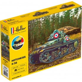 Hotchkiss - Starter Kit - Maquetas De Tanques - Heller Hotchkiss - Starter Kit - Maquetas De Tanques - Heller Heller - 1