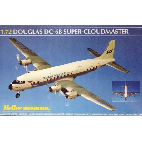 DC-6 Super Cloudmaster - Maquetas De Aviones - Heller