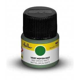 Pintura Acrílica Verde Medio Mate 101 Pintura Acrílica Verde Medio Mate 101 Heller - 1