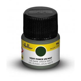Pintura Acrílica Verde Oscuro Us Mate 116 Pintura Acrílica Verde Oscuro Us Mate 116 Heller - 1