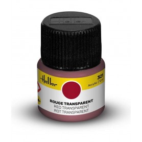 Pintura Acrílica Rojo Transparente 321 Pintura Acrílica Rojo Transparente 321 Heller - 1
