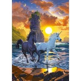 Puzzle Educa Unicornios en la Playa de 1000 Piezas Puzzle Educa Unicornios en la Playa de 1000 Piezas Puzzles Educa - 1
