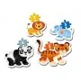 Puzzle Clementoni Mi Primer Puzzle Animales Salvajes 3-6-9-12 Piezas Clementoni - 2