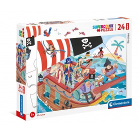 Puzzle Clementoni Piratas Maxi 24 Piezas Puzzle Clementoni Piratas Maxi 24 Piezas Clementoni - 1