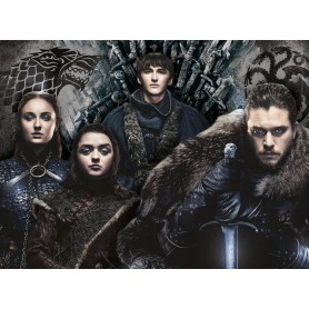 Puzzle Clementoni Juego de Tronos Familia Stark 500 Piezas Puzzle Clementoni Juego de Tronos Familia Stark 500 Piezas Clementoni - 1