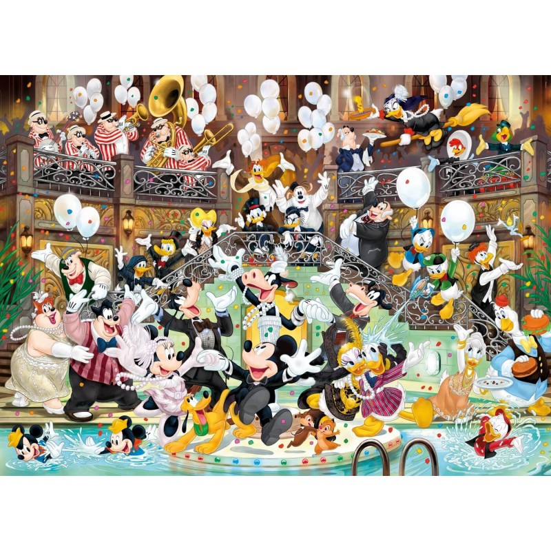 Puzzle Clementoni Aniversario Disney Mickey de 1000 Piezas - kubekings