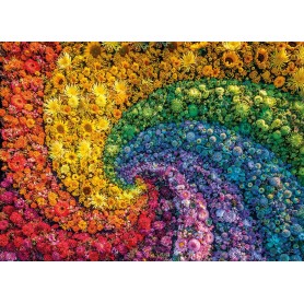 Puzzle Clementoni Espiral ColorBoom de 1000 Piezas Puzzle Clementoni Espiral ColorBoom de 1000 Piezas Clementoni - 1