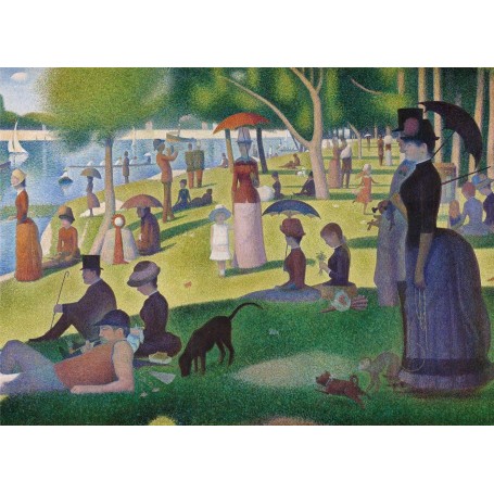 Puzzle Clementoni Tarde de domingo en la isla de la Grande Jatte 1000 Piezas Clementoni - 1