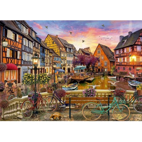 Puzzle Educa Canal de Colmar de 3000 Piezas Puzzles Educa - 1