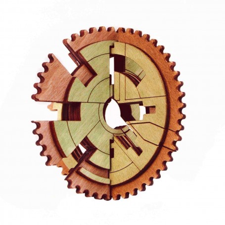 Gearly Puzzle - Rompecabezas De Madera - 1