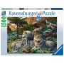 Puzzle Ravensburger Lobos en primavera de 1500 Piezas Ravensburger - 2