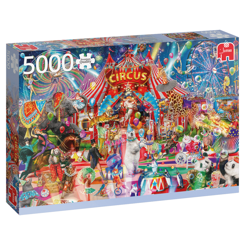 Puzzle Jumbo Noche en Circo de 5000 Piezas - kubekings.com