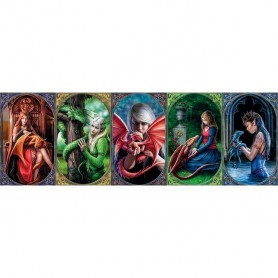 Puzzle Clementoni Panorama Amistad de Dragones 1000 Piezas Puzzle Clementoni Panorama Amistad de Dragones 1000 Piezas Clementoni - 1