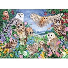 Puzzle Falcon Buhos en el Bosque de 1000 Piezas Puzzle Falcon Buhos en el Bosque de 1000 Piezas Falcon - 1