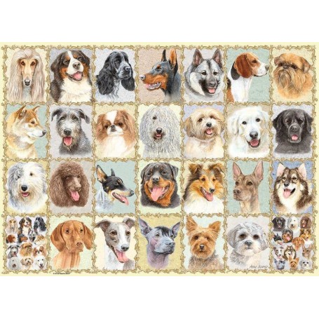 Puzzle Ravensburger Retratos de Perros de 500 Piezas Ravensburger - 1