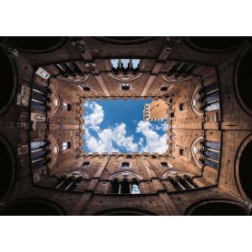 Puzzle Ravensburger Palacio Cortile del Podestá, Siena de 1000 P Puzzle Ravensburger Palacio Cortile del Podestá, Siena de 1000 P Ravensburger - 1