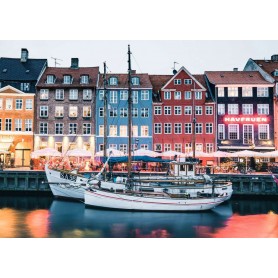 Puzzle Ravensburger Copenhague, Dinamarca de 1000 Piezas Puzzle Ravensburger Copenhague, Dinamarca de 1000 Piezas Ravensburger - 1