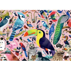 Puzzle Ravensburger Pájaros Increíbles de 1000 Piezas Puzzle Ravensburger Pájaros Increíbles de 1000 Piezas Ravensburger - 1