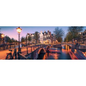 Puzzle Ravensburger Atardecer en Amsterdam de 1000 Piezas Puzzle Ravensburger Atardecer en Amsterdam de 1000 Piezas Ravensburger - 1