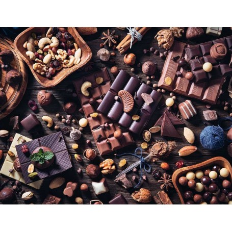 Puzzle Ravensburger Paraíso de Chocolate de 2000 Piezas Ravensburger - 1