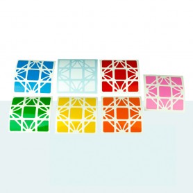Z-Stickers para FangShi LimCube 3x3 Dreidel Z-Stickers para FangShi LimCube 3x3 Dreidel Kubekings - 1