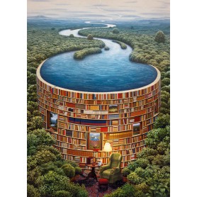 Puzzle Clementoni Bibliodame de 1000 Piezas Puzzle Clementoni Bibliodame de 1000 Piezas Clementoni - 1