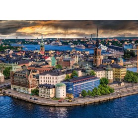 Puzzle Ravensburger Estocolmo, Suecia de 1000 Piezas Puzzle Ravensburger Estocolmo, Suecia de 1000 Piezas Ravensburger - 1