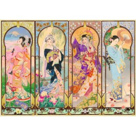 Puzzle Ravensburger Las Cuatro Estaciones de 1000 Piezas Puzzle Ravensburger Las Cuatro Estaciones de 1000 Piezas Ravensburger - 1