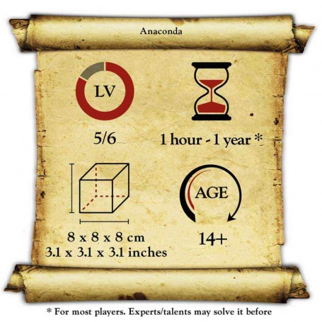 Rompecabezas Leonardo - Anaconda Logica Giochi - 1