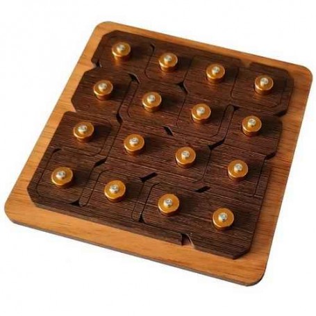 Rompecabezas de Madera - Relox Logica Giochi - 1