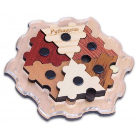 Rompecabezas de Madera - Pythagoras Rompecabezas de Madera - Pythagoras - Logica Giochi