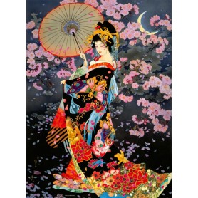 Puzzle Ravensburger Yozakura de 500 Piezas Puzzle Ravensburger Yozakura de 500 Piezas Ravensburger - 1